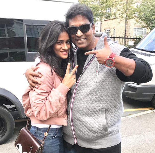 Diiksha Nagpal with Ganesh Acharya