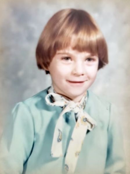 Ellen Pompeo's childhood photo