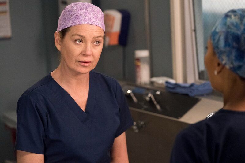 Ellen Pompeo in a still from the American medical drama TV series titled 'Grey's Anatomy' (2005)